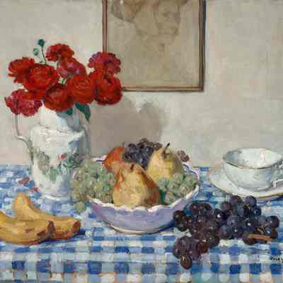 The Blue Tablecloth