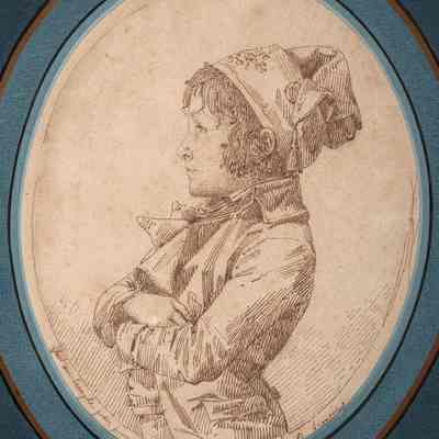 Portrait of a Young Boy in Revolutionary Costume