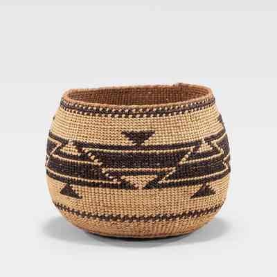 Twined Miniature Basket