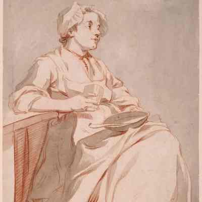Peasant Woman Eating