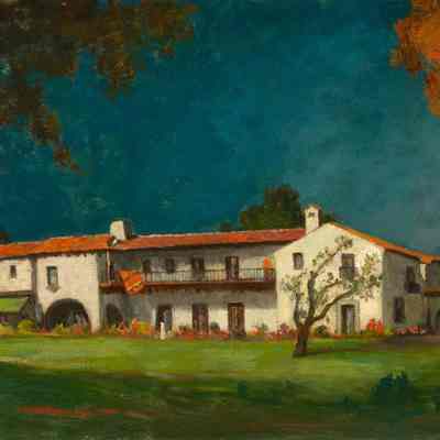 Adobe Home (Jackling Home, Woodside, California)