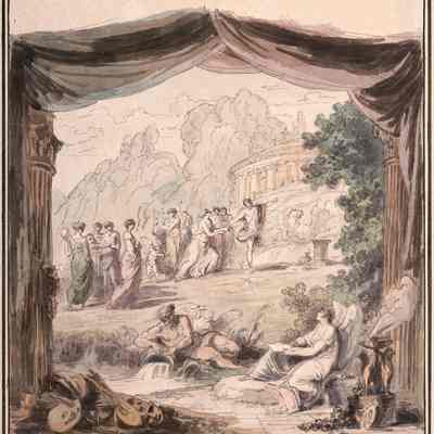 Project for a Theatrical Scenography