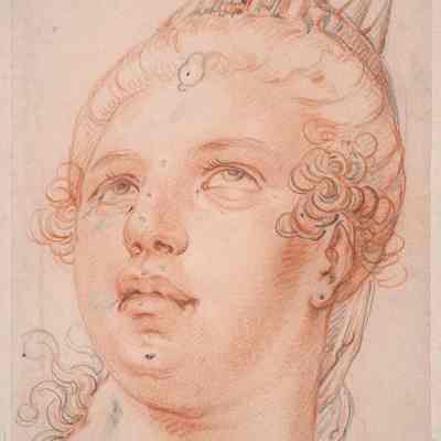 Head of a Woman with Crown