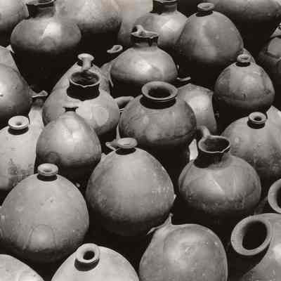 Pots: Heaped Black Ollas in the Oaxaca Market