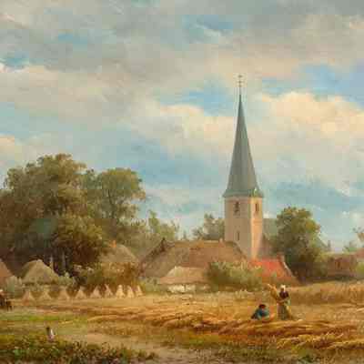 Harvesting by a Church