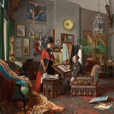 In the Artist's Studio