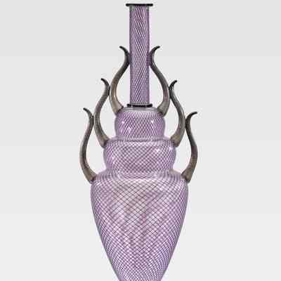 Purple Reticello Urn