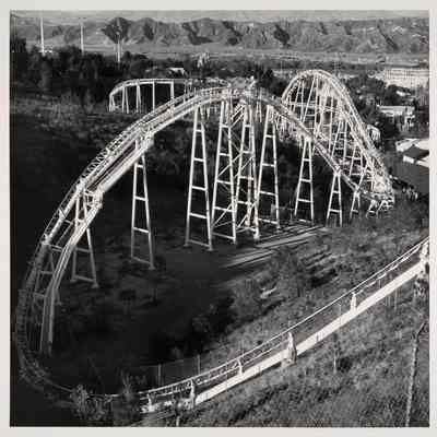 View, Magic Mountain, Valencia, California