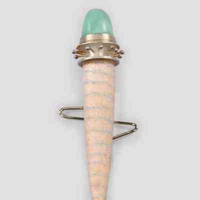 Rattle Brooch