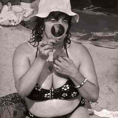 Untitled (Woman in Bikini with Mirror)