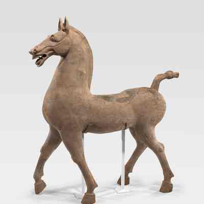 Funerary Sculpture of a Horse