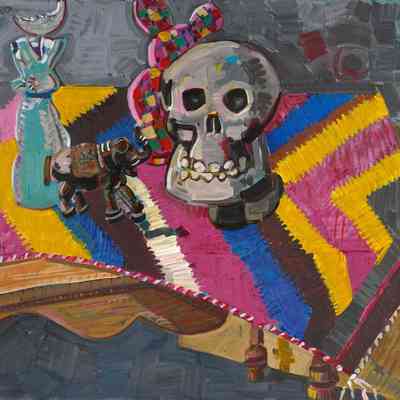 Natura Morta with Pingo y Calavera