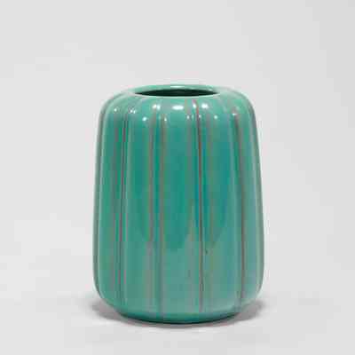 Ribbed Vase