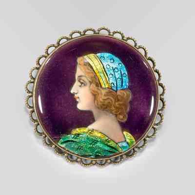 Portrait Brooch