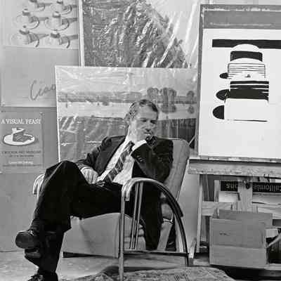 Wayne Thiebaud, from the "Sacramento Area Artists" portfolio