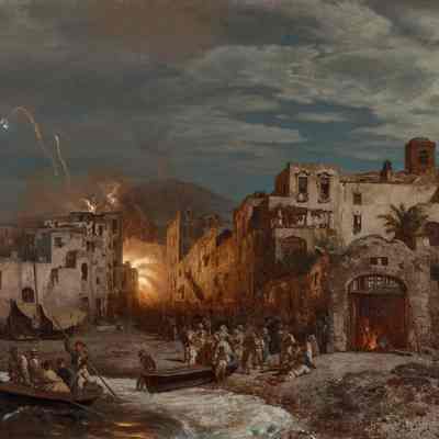 Festival and Fireworks by Moonlight, Resina