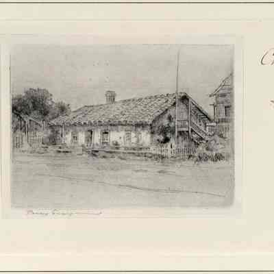 Christmas Card Depicting Monterey (Inscribed to Eddie O'Day)