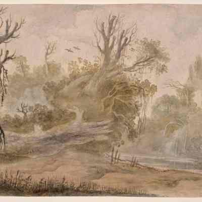 Landscape with Rocks