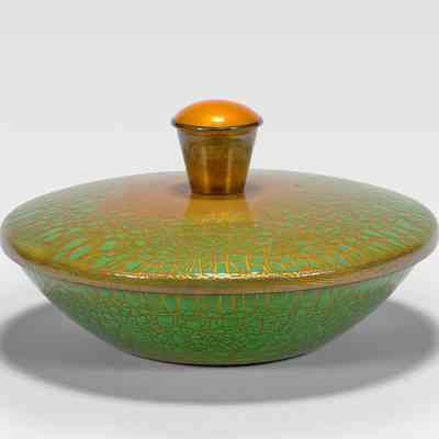 Green Lidded Bowl