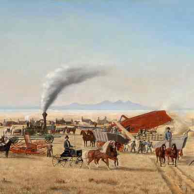 George W. Hoag’s Record Wheat Harvest