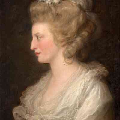 Portrait of the Singer Sarah Bates