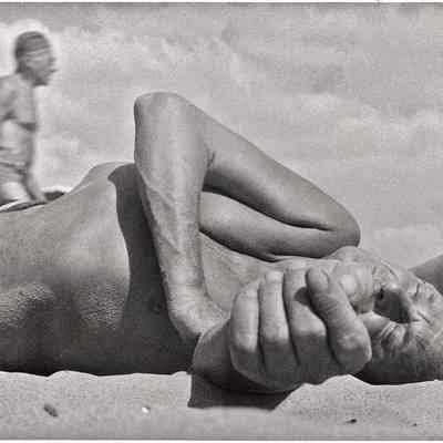 Coney Island (Man Lying on Beach)