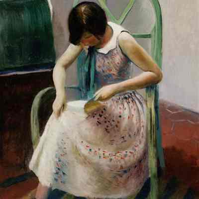 Girl Reading a Book