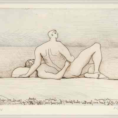 Reclining Figures Man and Woman I