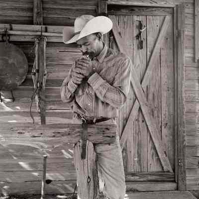 Portrait of Bobby Crosslin (Carl and Dorothy’s Property, the Old McMurtry Ranch)