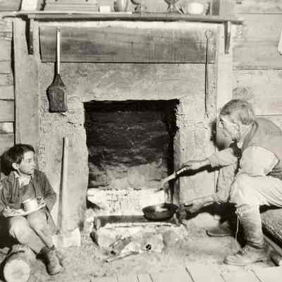 Mountaineer, Eastern Kentucky, Cooking Bacon, Drought