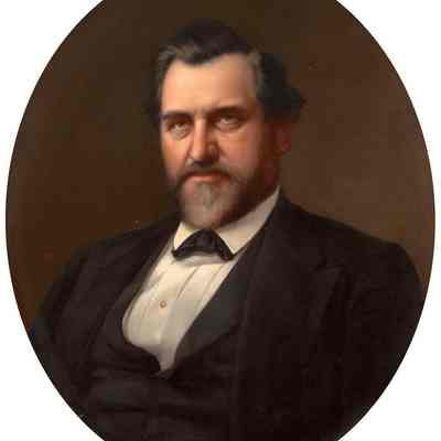 Portrait of Leland Stanford