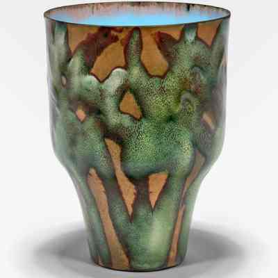 Vase (Mottled Green)