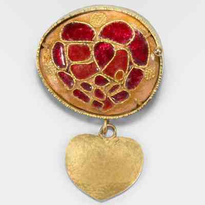 Heart Brooch