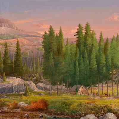 Soda Springs, Sierra Nevada Mountains