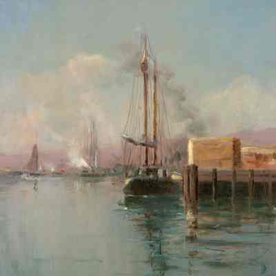 Untitled (Hay Barges)