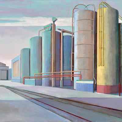 Untitled (Warehouse with Silos)