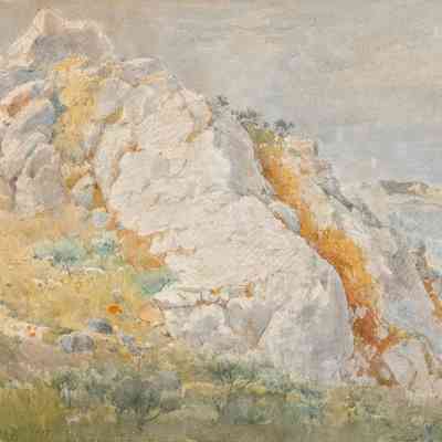 A Rocky Hillside