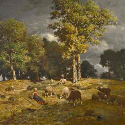 Landscape with Shepherdess