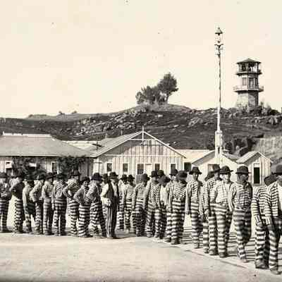 Folsom Prison Photo: Prisoner's Line