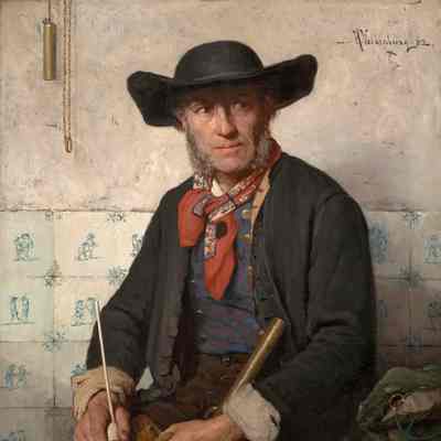 Portrait of a Shepherd from the Province of Drenthe