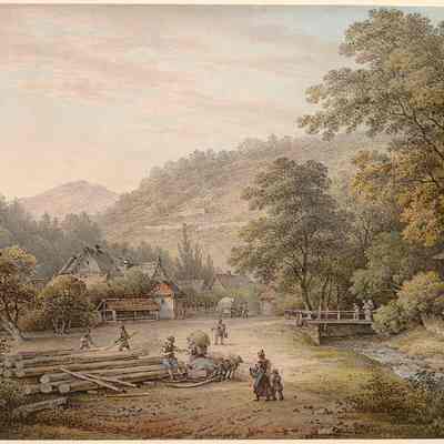 A Farmstead in the Rabenauer Grund (RECTO)