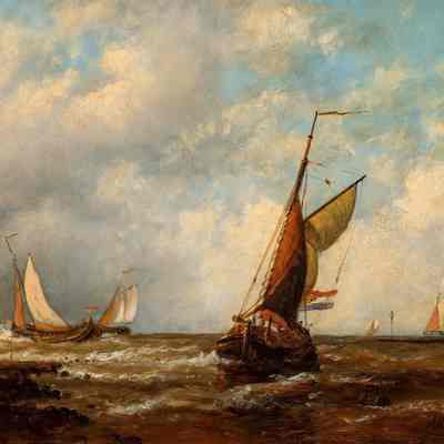 Ships Along the Coast