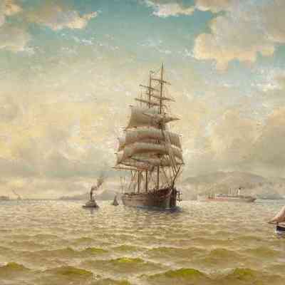 Sailing Ships in San Francisco Bay