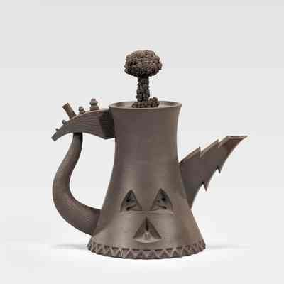 Cooling Tower Teapot (var.#22)