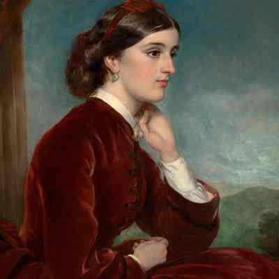 Portrait of Mary Montgomery Lamb