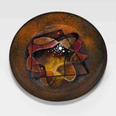 Brown Plate