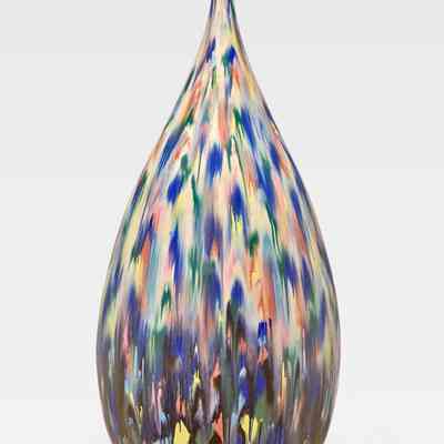 Teardrop, Multi-Color on White #3