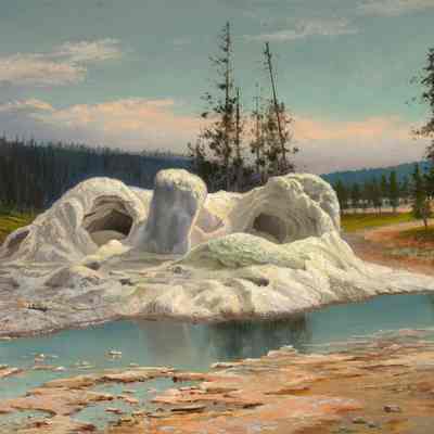 Grotto Geyser, Yellowstone