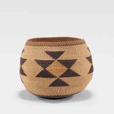 Twined Miniature Basket