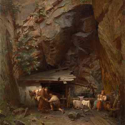 Blacksmith Shop in the Bavarian Alps
